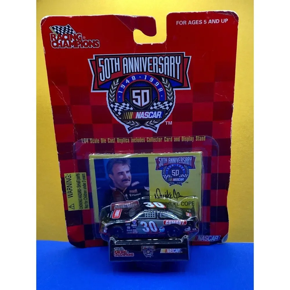 1998 Racing Champions NASCAR Derrick Cope #30 Gumout 50th Anniversary 1:64